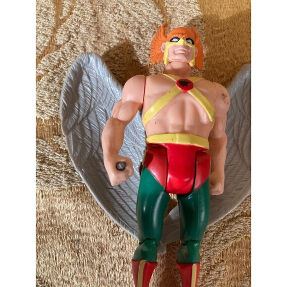Vintage 1984 Kenner Hawkman DC Superpowers Action Figure 80s Retro Nostalgia - Picture 3 of 4